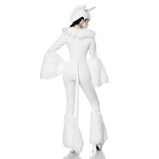 Costum  Unicorn Mask Paradise - Alb - culoare si material