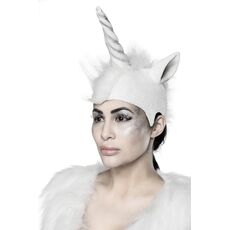 Costum  Unicorn Mask Paradise - Alb - dimensiuni complete