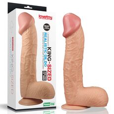 Dildo Realistic Lovetoy "Legendary King Sized" 28,5m - Natural