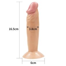 Dildo Lovetoy "Enduro" 16,5 cm - Natural##