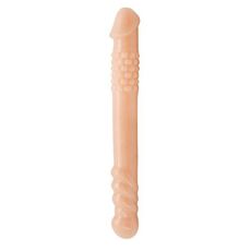Dildo Dublu Toyz4Lovers 25,4 cm - Natural##