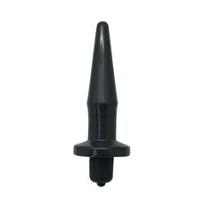 Vibrator Anal Toyz4Lovers &raquo;Lover&laquo; 12,4 cm - Negru - vedere frontala