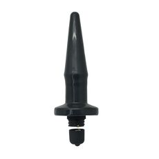 Vibrator Anal Toyz4Lovers &raquo;Lover&laquo; 12,4 cm - Negru - dimensiuni complete