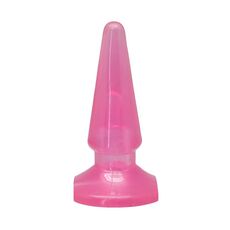 Butt Anal Toyz4Lovers "Jelly Plug" 10,2 cm - Roz##