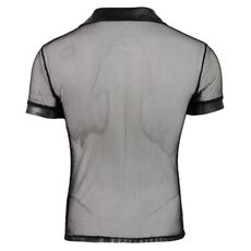 Tricou Tip Camasa Barbati - Svenjoyment - Negru - dimensiuni complete