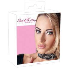 Choker cu Pietre Bat Kitty Negru - Negru