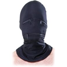 Cagula Pipedream "Zipper Face Hood" - Negru##