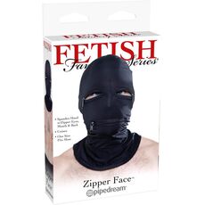 Cagula Pipedream "Zipper Face Hood" - Negru