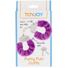 Catuse Plus ToyJoy "Furry Fun Cuffs" Violet##