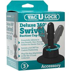 Adaptor Doc Johnson Deluxe »Swivel Suction Cup Plug« Vac-U-Look 11,5 cm