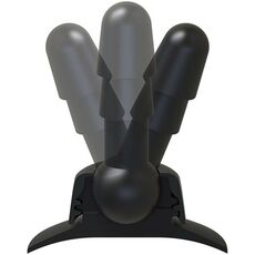 Adaptor Doc Johnson Deluxe »Swivel Suction Cup Plug« Vac-U-Look 11,5 cm