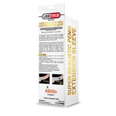 Prelungitor Penis Like True &raquo;X-Tender Lite Super&laquo; 17,2cm - Natural