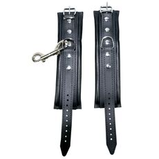 Catuse din Piele ZADO - Negre##