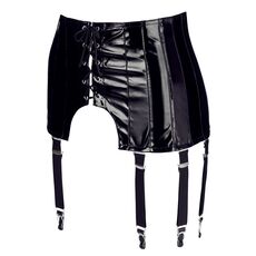 Portjartier Suspender Belt Black Level - Negru