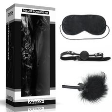 Set Deluxe Bondage Lovetoy - Negru