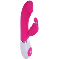Vibrator Pretty Love »Gene« 20,4 cm - Roz - vedere frontala