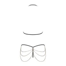 Set Lenjerie Intima Obsessive Redella - Negru - detaliu finisaj