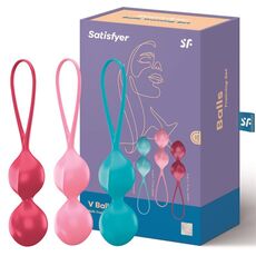 Set 3 Bile Vaginale Exercitii Kegel Satisfyer »Ben Wa Balls«