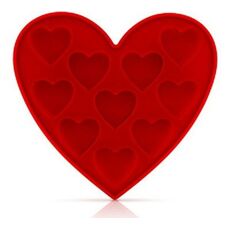 Forma Gheata Cuburi Inimioare Lovetoy "Fresh Love" - Rosu##