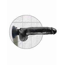 Vibrator Pipedream »King Cock« 23 cm - Negru