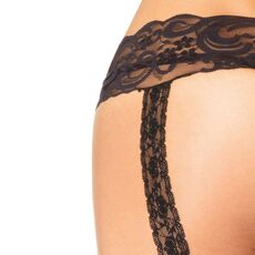 Dres Portjartier Sheer Back, Leg Avenue S-L# - culoare si material