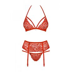 Set Lenjerie Intima Obsessive - Rosu