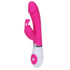 Vibrator Pretty Love »Gene« 20,4 cm - Roz - detaliu design