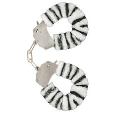 Catuse Plus ToyJoy "Furry Fun Cuffs" Alb