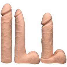 Strapon Femei Dual Density UltraSKYN Experienced Set 3 Dildo Vac-U-Lock#
