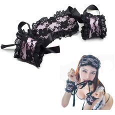 Set Bondage Toyz4Lovers"Fetish Art" 4 piese - Roz##