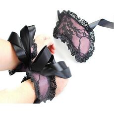 Set Bondage Toyz4Lovers"Fetish Art" 4 piese - Roz##