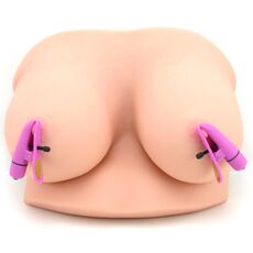 Cleme Sfarcuri cu Vibratii California Exotics "Nipplettes" - Violet##