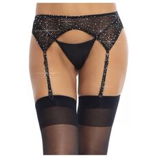 Portjartier Lainey Leg Avenue - Negru