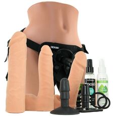 Set StrapOn Doc Johnson »Ultra SKYN« Natural