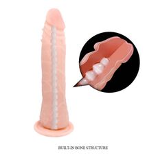 Dildo Realistic Lybaile "Barbara" 20 cm - Natural - detaliu finisaj