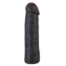 Manson Penis You2Toys "Big Penis Sleeve" 22 cm - Negru - vedere laterala