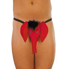 Chilot Funny Elefant cu Trompa Softline - Rosu