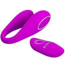 Vibrator Clitoridian, pentru cupluri, dubla stimulare - vedere frontala