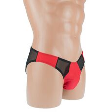 Chilot Barbati Rosu cu Negru Softline - culoare si material