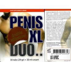 Pastile Potenta Cobeco "Penis XL Duo Pack" 30 ml + 30 Pastile##
