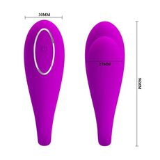 Vibrator Clitoridian, pentru cupluri, dubla stimulare - culoare si material