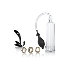 Set Pompa Penis Calexotics »Joel Kaplan« 19,75 cm - Negru