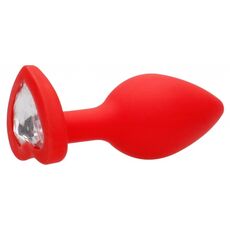 Butt Plug Anal Ouch 7,3 cm - Rosu##
