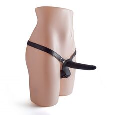 Strapon Femei Toyz4Lovers »Real Safe Double Enjoyment« 14,5 cm - Negru