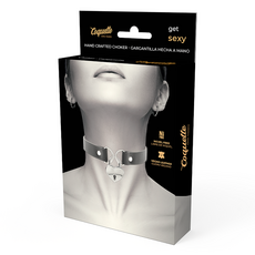 Chocker cu Inima si Lant Coquette - Negru