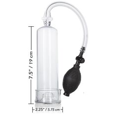 Set Pompa Penis Calexotics »Joel Kaplan« 19,75 cm - Negru
