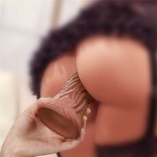 Dildo Realistic Lovetoy "Nature Cock" 18 cm - Natural##