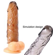 Prelungitor Penis Lybaile &raquo;Penis Sleeve&laquo; 14 cm - vedere frontala