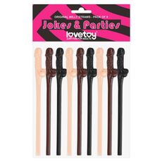 Set Paie de Baut Lovetoy "Willy Straws" 9 Bucati