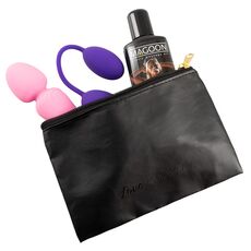 Geanta Jucarii HAOOY »Love Your Way« 18 cm - Negru